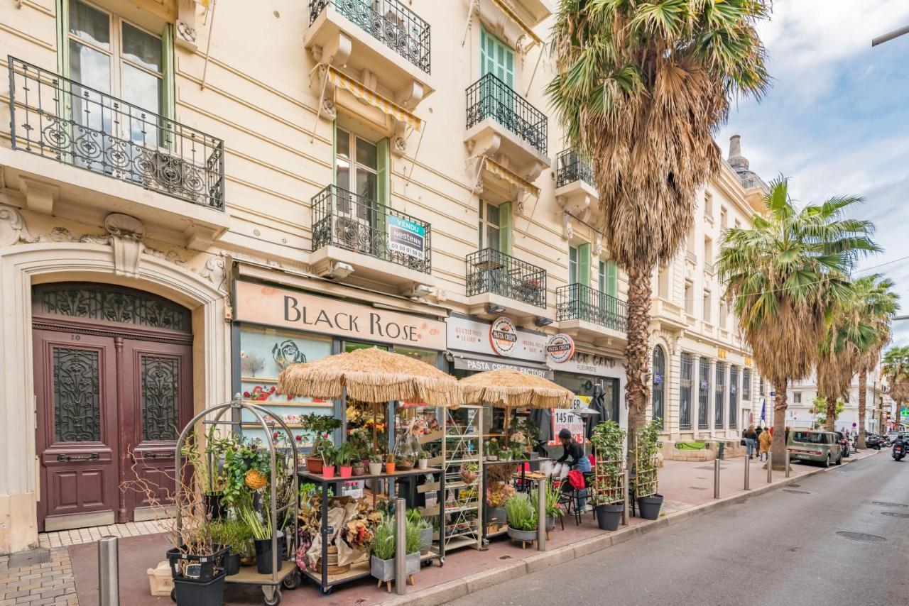 100 M Palais Des Festivals - Croisette - Beach - Congress Leilighet Cannes Eksteriør bilde